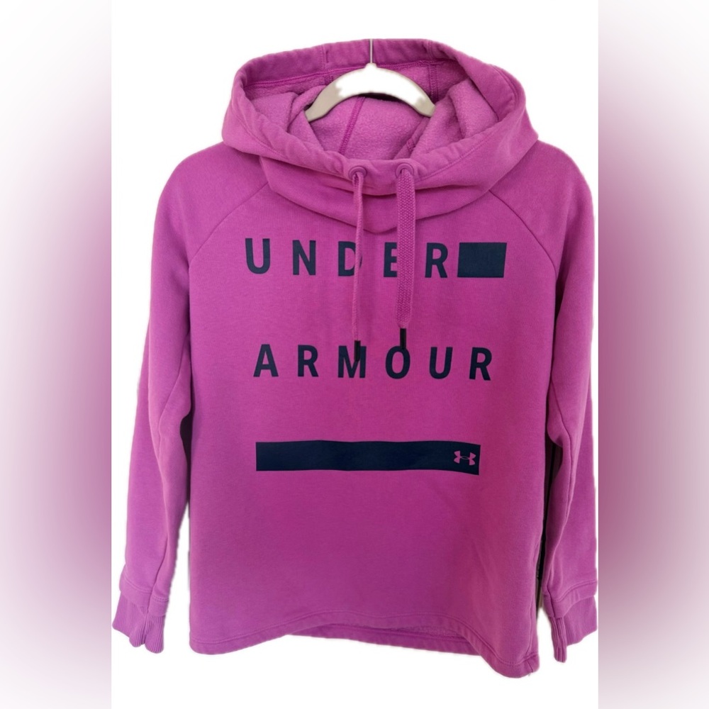 Under Armour Cowl Neck Pullover Hoodie Pink Women’s